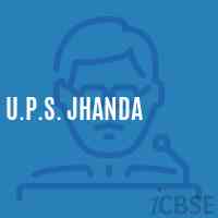 U.P.S. Jhanda Middle School Logo