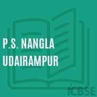 P.S. Nangla Udairampur Primary School Logo