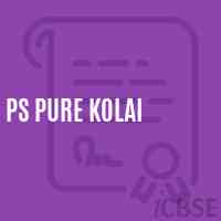 Ps Pure Kolai Primary School Logo