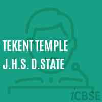 Tekent Temple J.H.S. D.State Middle School Logo