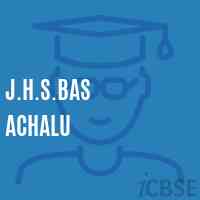 J.H.S.Bas Achalu Middle School Logo