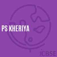 Ps Kheriya Primary School Logo