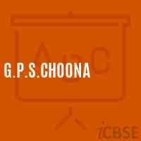 G.P.S.Choona Primary School Logo