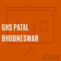 Ghs Patal Bhubneswar Secondary School Logo