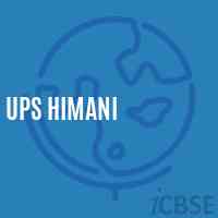Ups Himani Middle School Logo