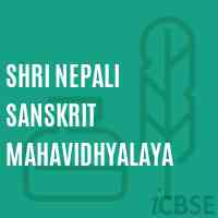 Shri Nepali Sanskrit Mahavidhyalaya High School Logo