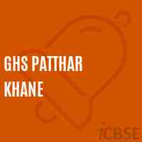 Ghs Patthar Khane Middle School Logo