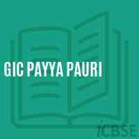 Gic Payya Pauri High School Logo