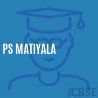 Ps Matiyala Primary School Logo