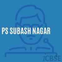 Ps Subash Nagar Primary School Logo