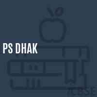 Ps Dhak Primary School Logo