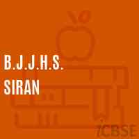 B.J.J.H.S. Siran Middle School Logo