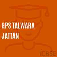 Gps Talwara Jattan Primary School Logo