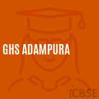 Ghs Adampura Secondary School Logo