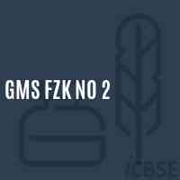 Gms Fzk No 2 Middle School Logo
