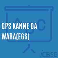 Gps Kanne Da Wara(Egs) Primary School Logo