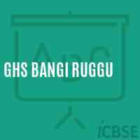Ghs Bangi Ruggu Secondary School Logo