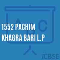 1552 Pachim Khagra Bari L.P Primary School Logo