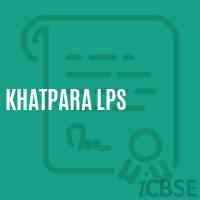 Khatpara Lps Primary School Logo