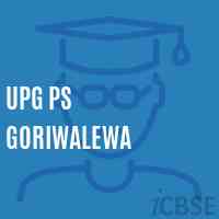 Upg Ps Goriwalewa Primary School Logo