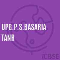 Upg.P.S.Basaria Tanr Primary School Logo