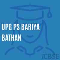 Upg Ps Bariya Bathan Primary School Logo