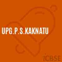 Upg.P.S.Kaknatu Primary School Logo