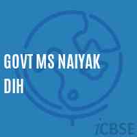 Govt Ms Naiyak Dih Middle School Logo