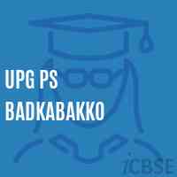 Upg Ps Badkabakko Primary School Logo