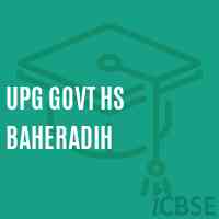 Upg Govt Hs Baheradih Secondary School Logo