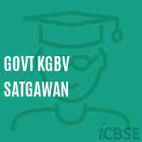 Govt Kgbv Satgawan High School Logo