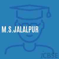 M.S.Jalalpur Secondary School Logo