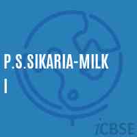 P.S.Sikaria-Milki Middle School Logo
