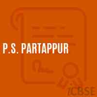 P.S. Partappur Primary School Logo