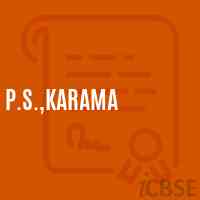 P.S.,Karama Primary School Logo