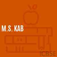 M.S. Kab Middle School Logo