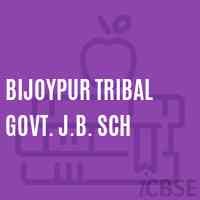 Bijoypur Tribal Govt. J.B. Sch Primary School Logo