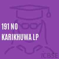 191 No Karikhuwa Lp Primary School Logo