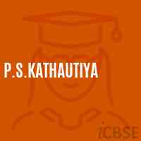 P.S.Kathautiya Primary School Logo
