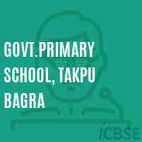Govt.Primary School, Takpu Bagra Logo