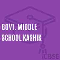Govt. Middle School Kashik Logo