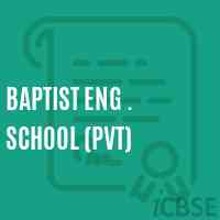 Baptist Eng . School (Pvt) Logo