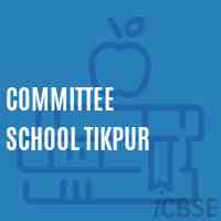 Committee School Tikpur Logo