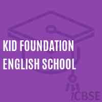 Kid Foundation English School Logo