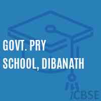 Govt. Pry School, Dibanath Logo