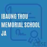 Ibaung Thou Memorial School Ja Logo