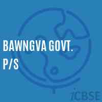 Bawngva Govt. P/s Primary School Logo