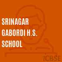 Srinagar Gabordi H.S. School Logo