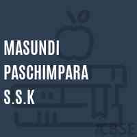 Masundi Paschimpara S.S.K Primary School Logo