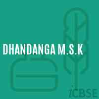 Dhandanga M.S.K School Logo